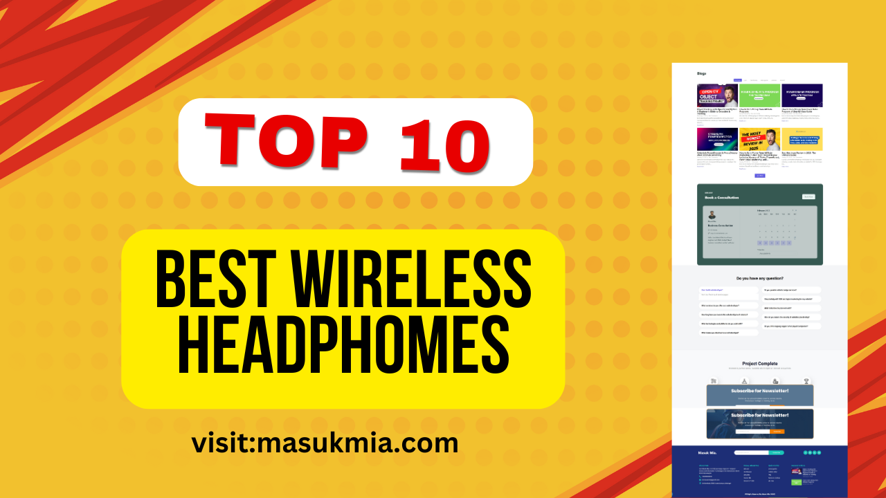 best top 10 wireless headphones