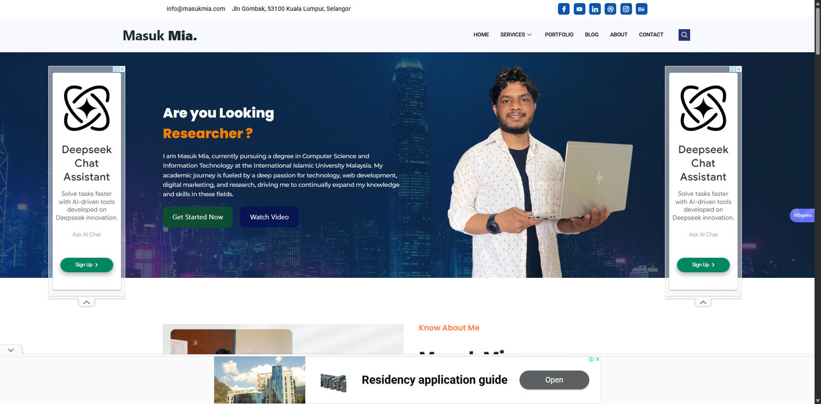 website